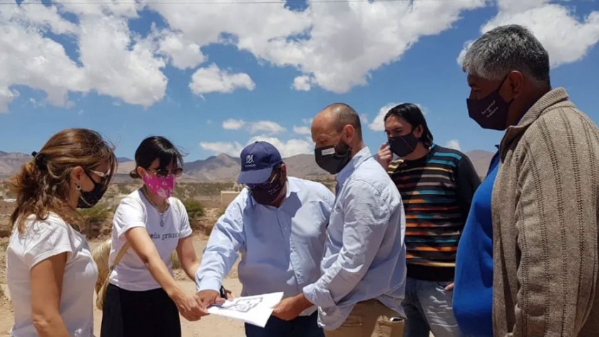 Trabajo conjunto en Humahuaca en el gran proyecto de la nueva terminal y espacios turísticos