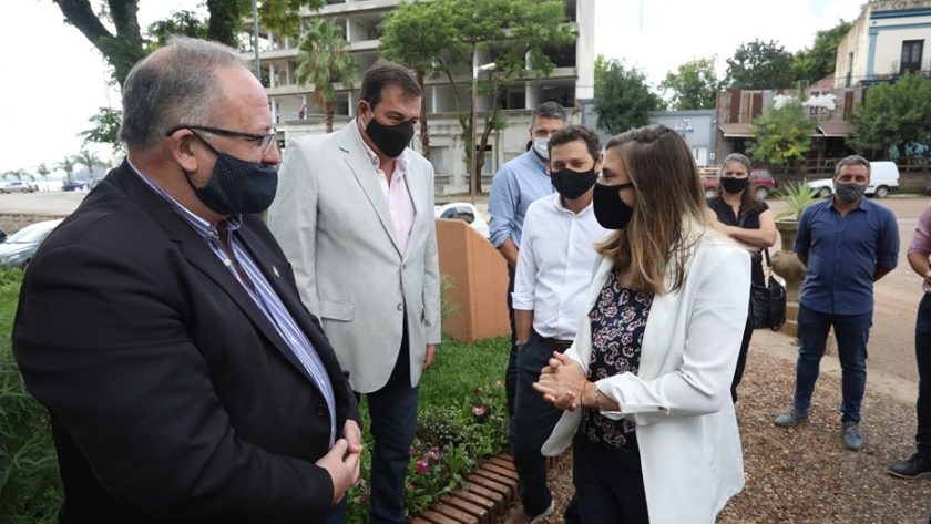 Autoridades nacionales de Turismo y Deportes en Entre Ríos