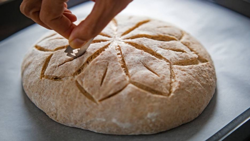 Un pan perfectamente marcado