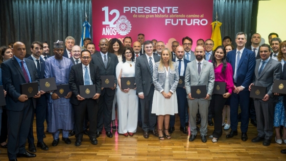 Entrega de credenciales del Automóvil Club Argentino a Embajadores Acreditados