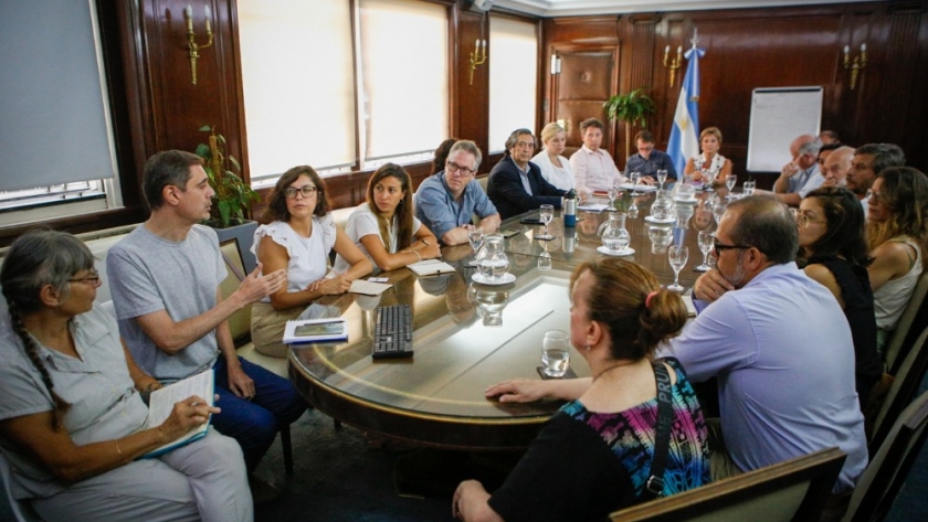 Lamas dialogó con referentes ambientales por la iniciativa legislativa del Gobierno nacional