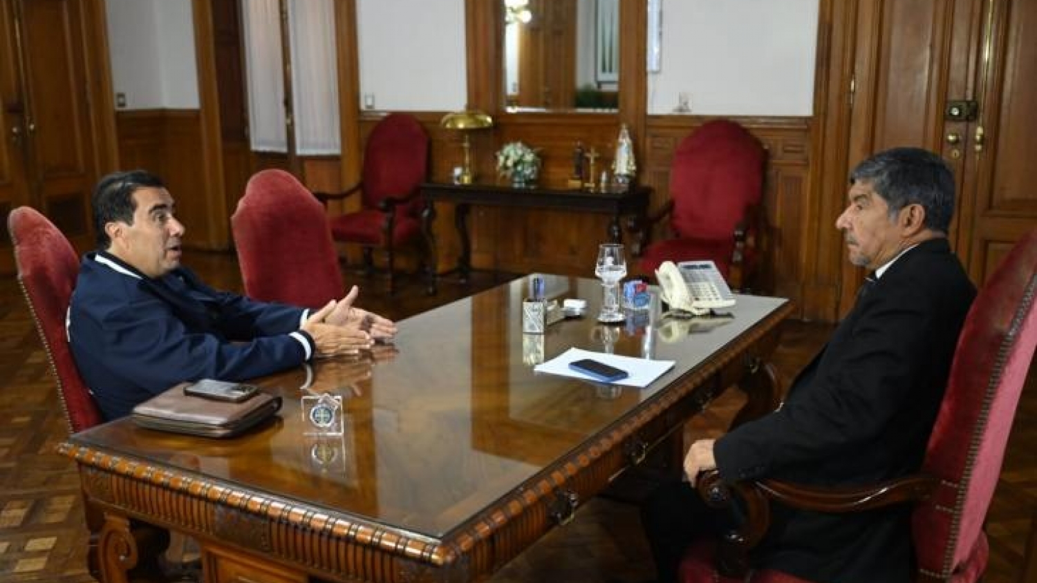 Tucumán: Acevedo y Mansilla evaluaron el impacto de las lluvias y reforzaron la coordinación institucional