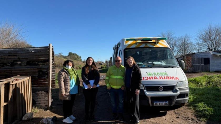 Jornada de vacunación en territorio