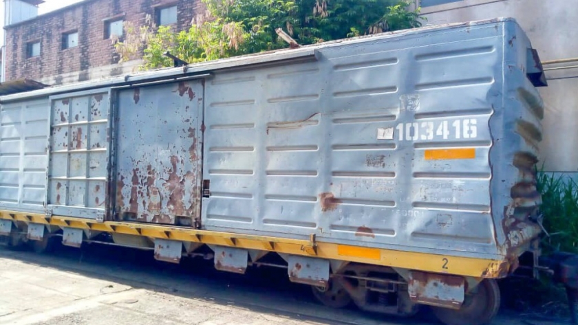 En Juárez Celman reciclan vagones abandonados para el transporte de granos
