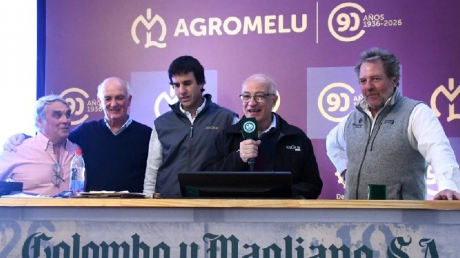La genética ganadera gana terreno: fuerte demanda de reproductores en los 90 años de Agromelú