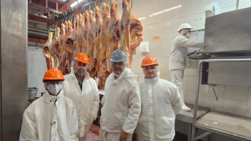 Producción visitó el Frigorífico Carnes Pampeanas