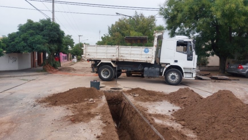 Renovación del sistema de saneamiento de Villa del Busto, otra muestra de un Estado presente