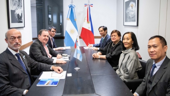 Argentina y Filipinas acuerdan profundizar la cooperación bilateral