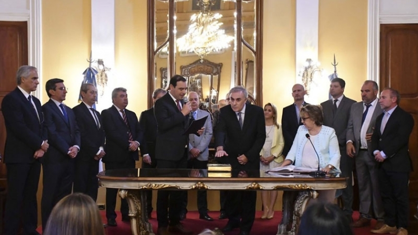 Acto de Asunción del flamante funcionario