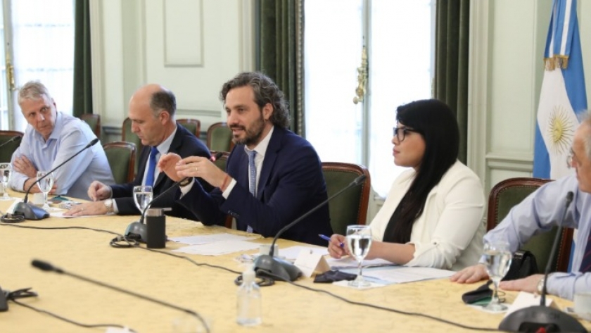 Cafiero se reunió con el Consejo de Malvinas para avanzar en la consolidación de políticas de Estado