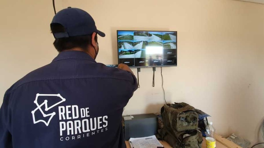 Comenzaron las pruebas del sistema de videovigilancia en el Parque Industrial de Mercedes