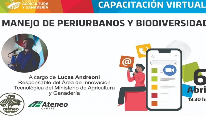 Capacitación virtual de "Manejo de Periurbanos y Biodiversidad"