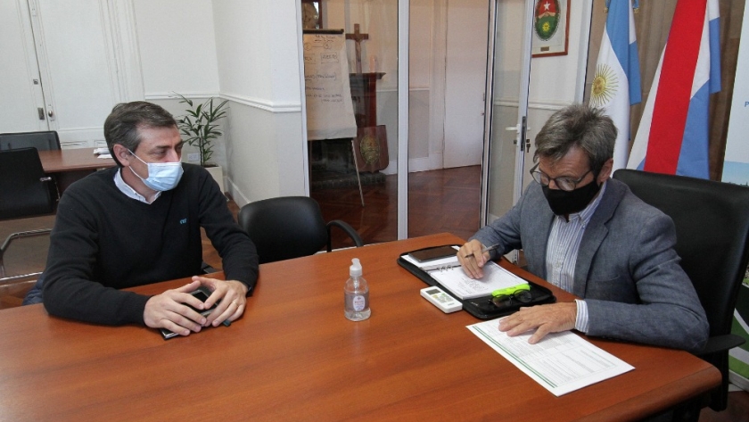 La Provincia avanza junto al CFI en la elaboración de proyectos de agua y saneamiento