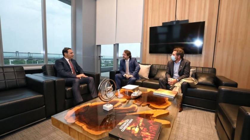 El Gobernador recibió al director general del INDEC