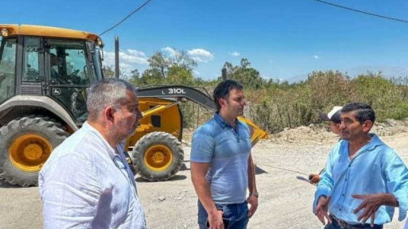 Se verificó el avance del acueducto El Encón