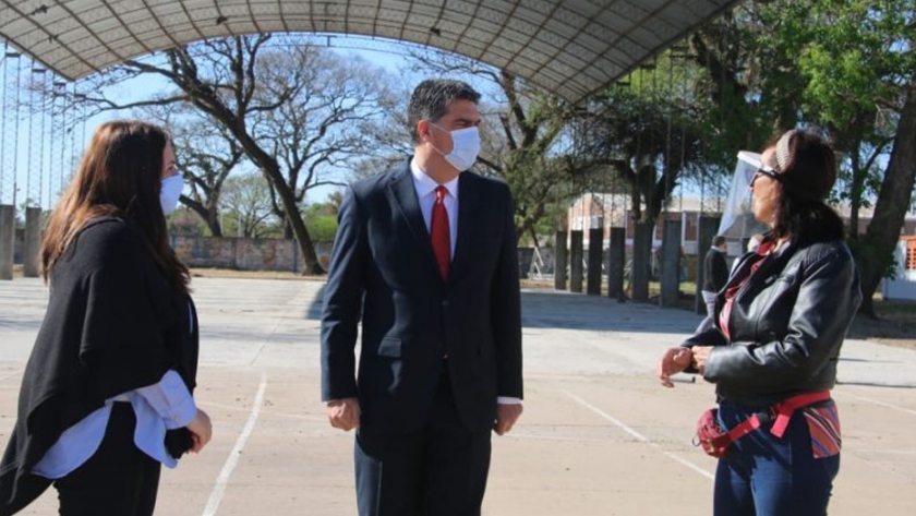El gobierno avanza en la ampliación y refacción de la escuela de educación superior n°36 de Fontana