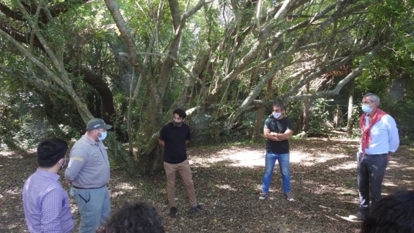 Funcionarios del OPDS recorrieron la Reserva Natural Punta Lara y el Vivero Provincial “Ayuí”