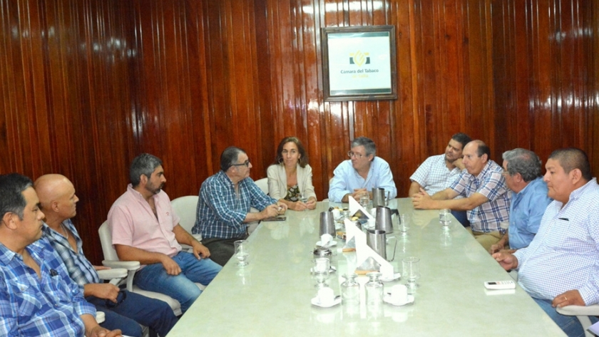 Continúan las gestiones para acompañar al sector tabacalero