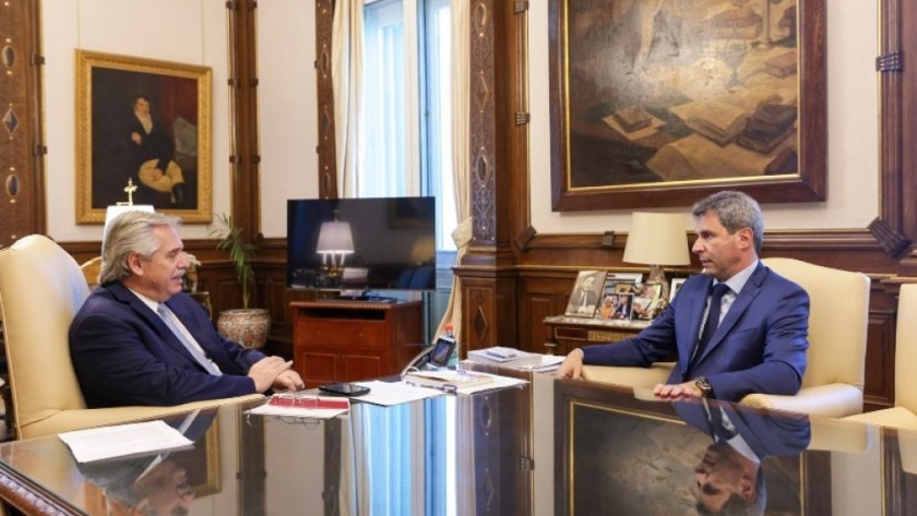 El Gobernador se reunió con el presidente Alberto Fernández