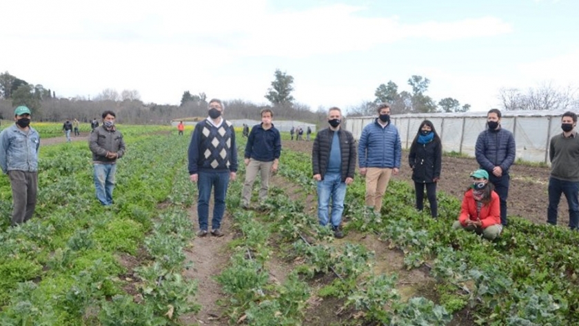El ministro Rodríguez presentó a productores de Luján las distintas líneas de financiamiento destinadas a impulsar la agroecología