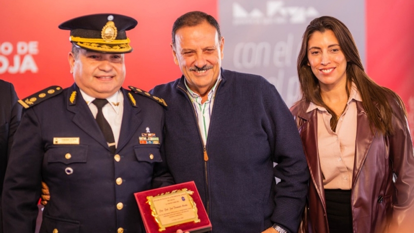 Quintela puso en funciones a la nueva Plana Mayor de la Policía