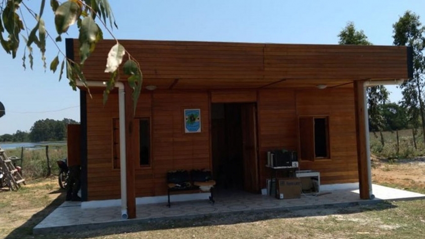 FDR: finalizó la construcción del Destacamento de Seguridad Rural y Ecológica en Colonia Cabral