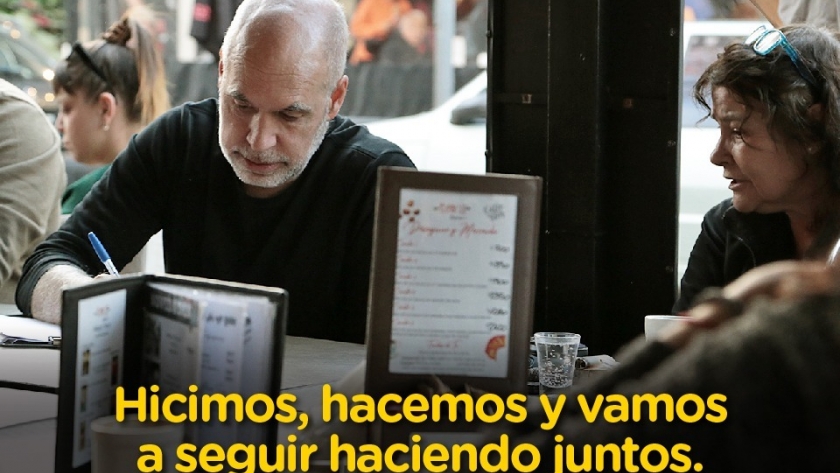 Última reunión de vecinos de Horacio Rodríguez Larreta en Recoleta
