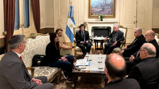 El Presidente Milei recibió a la Conferencia Episcopal Argentina