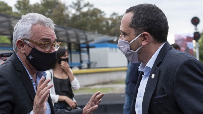 Negroni participó de la inauguración de la renovada estación de tren de Don Torcuato