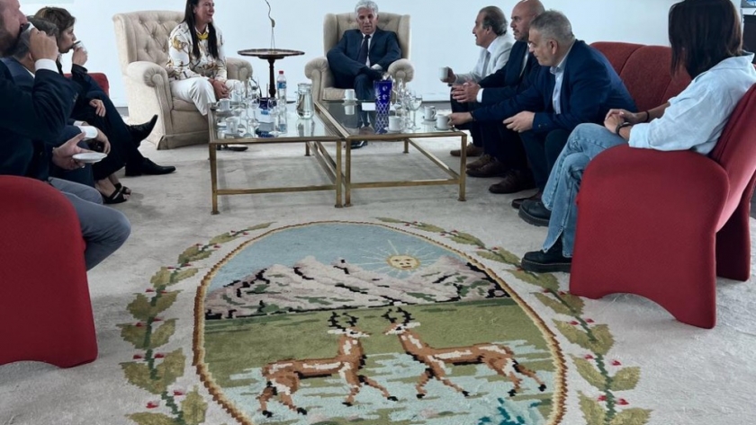 Poggi recibió a los legisladores nacionales por San Luis