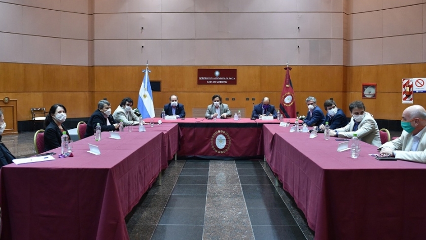 Sáenz ratificó el acompañamiento del Gobierno a los sectores económicos que están sin actividad