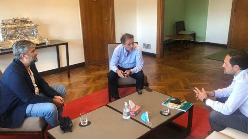 Intensa agenda del ministro de Obras Públicas en Buenos Aires con funcionarios nacionales