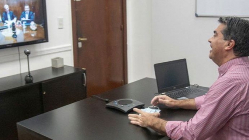 Capitanich expuso una agenda de trabajo con el Ministro de Transporte de la Nación Mario Meoni