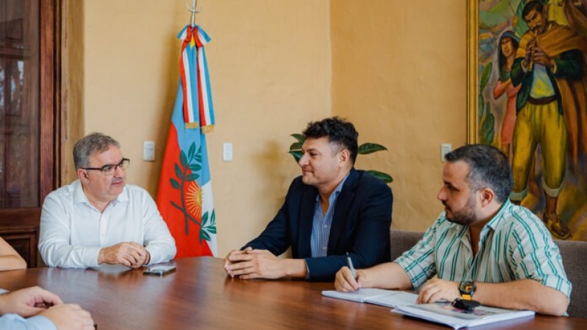 El gobernador Raúl Jalil y el intendente Córdoba planifican obras para Andalgalá