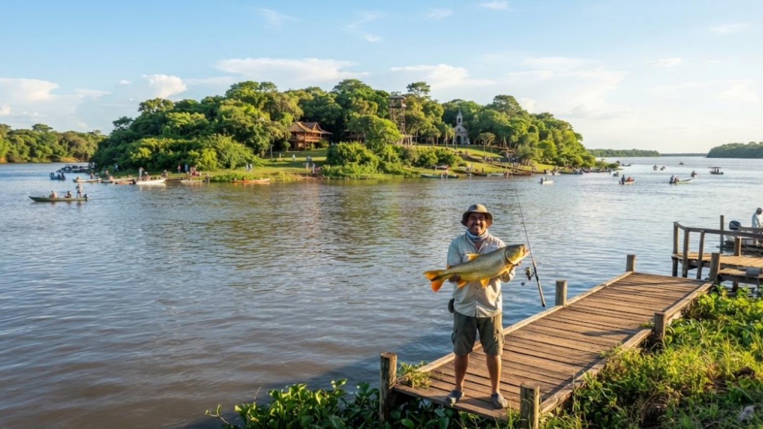 Isla del Cerrito impulsa el turismo y la pesca deportiva