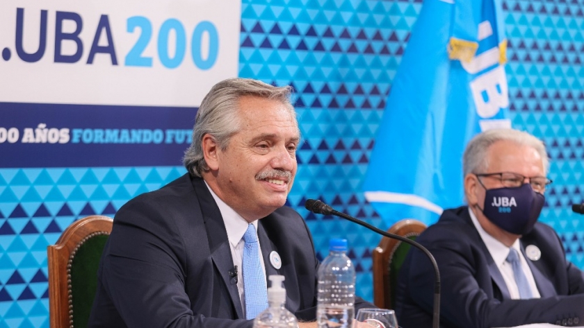 Bicentenario de la Universidad de Buenos Aires: “La UBA es igualdad”, dijo el Presidente