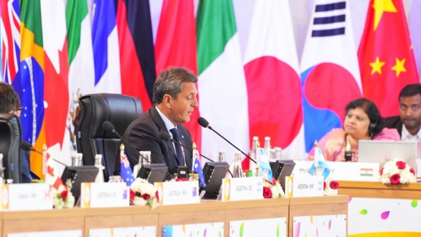 Guerra, deuda ambiental y tasas del FMI, los planteos de Massa en el G20