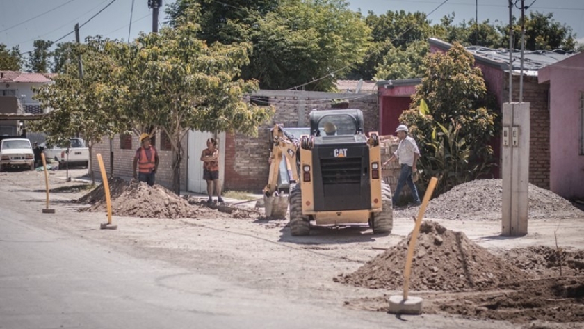 Comienza la obra de red de media presión para dotar de gas natural a más de 30 familias cauceteras