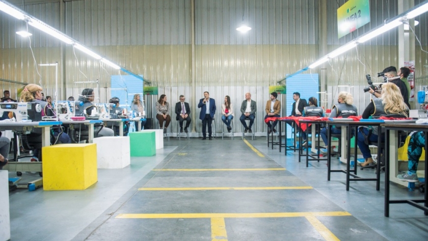 En la inauguración de la Escuela de Confección Industrial, funcionario nacional opinó que 