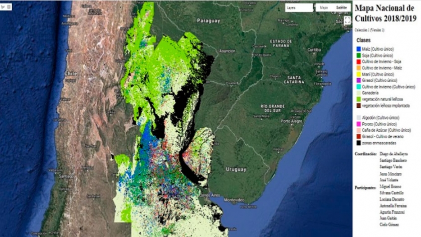 Presentan el Monitor de Estimaciones Agrícolas y el Mapa de Cultivos