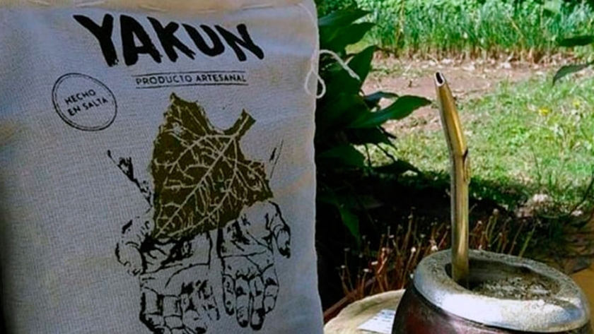 Yerba mate con yacón, una mezcla que la rompe en el norte argentino