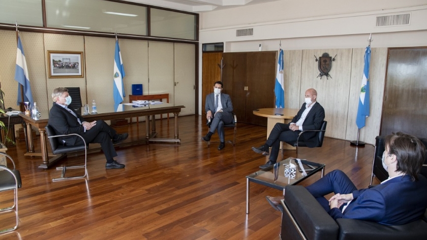 Ziliotto recibió a funcionarios nacionales que recorrieron emprendimientos productivos