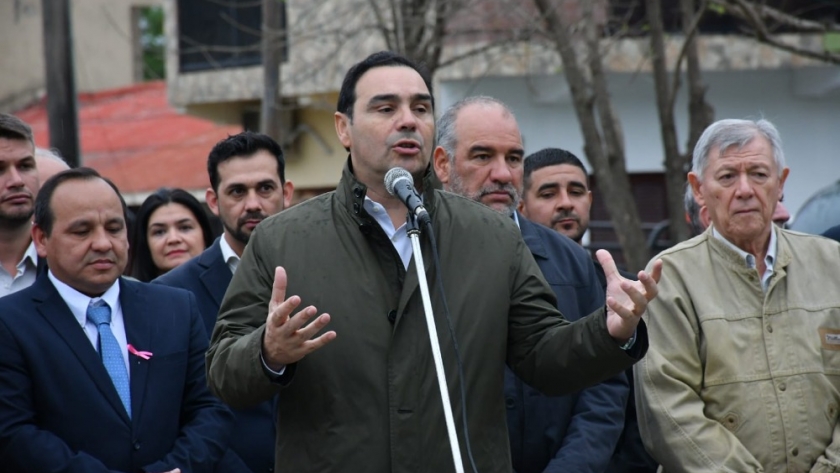En Itatí, Valdés inauguró la repavimentación de 43 cuadras, desagües pluviales y anunció más obras para la localidad