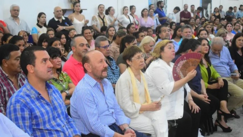 El gobernador Gildo Insfrán estuvo en la presentación del libro “Formosa, modelo y proyecto”