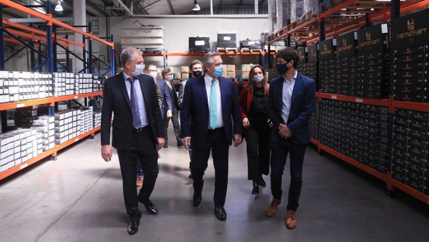 Alberto Fernández: "Estamos decididos a poner en marcha el consumo interno"