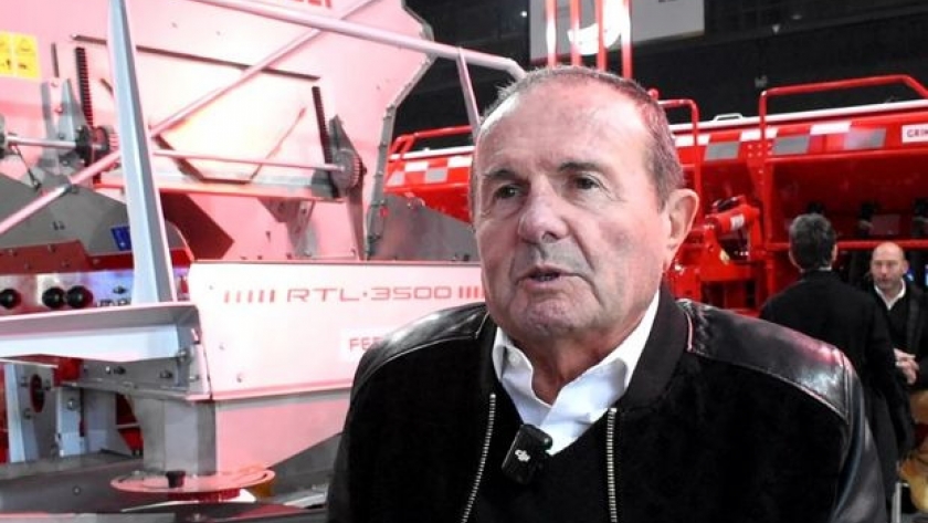 Crucianelli innova en fertilización y gana premio con la fertilizadora Raster Air