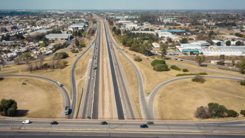 Circunvalación: avanza la continuación del tercer carril y se licitan 14,7 kilómetros