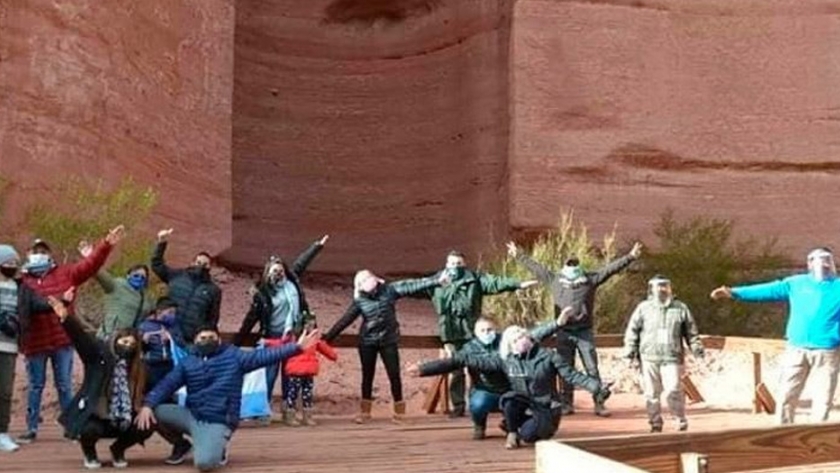 Talampaya reabrió sus puertas: los visitantes solo son de Felipe Varela