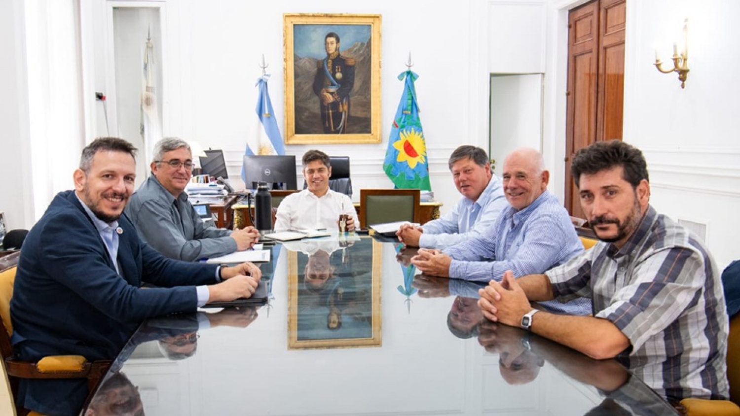Kicillof confirmó su presencia en Expoagro 2026 tras reunirse con los organizadores