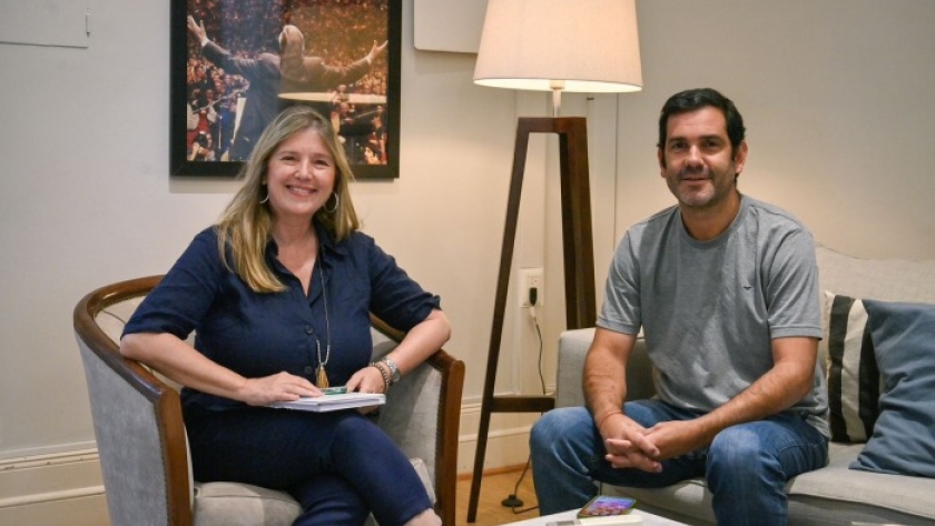 Alvarez Rodríguez recibió al intendente de Dolores